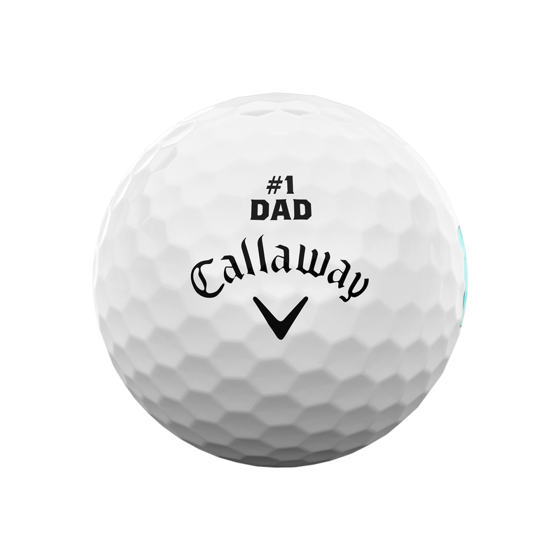 Limitierte Auflage Supersofte Golfbälle zum Vatertag (Dutzend) - View 2