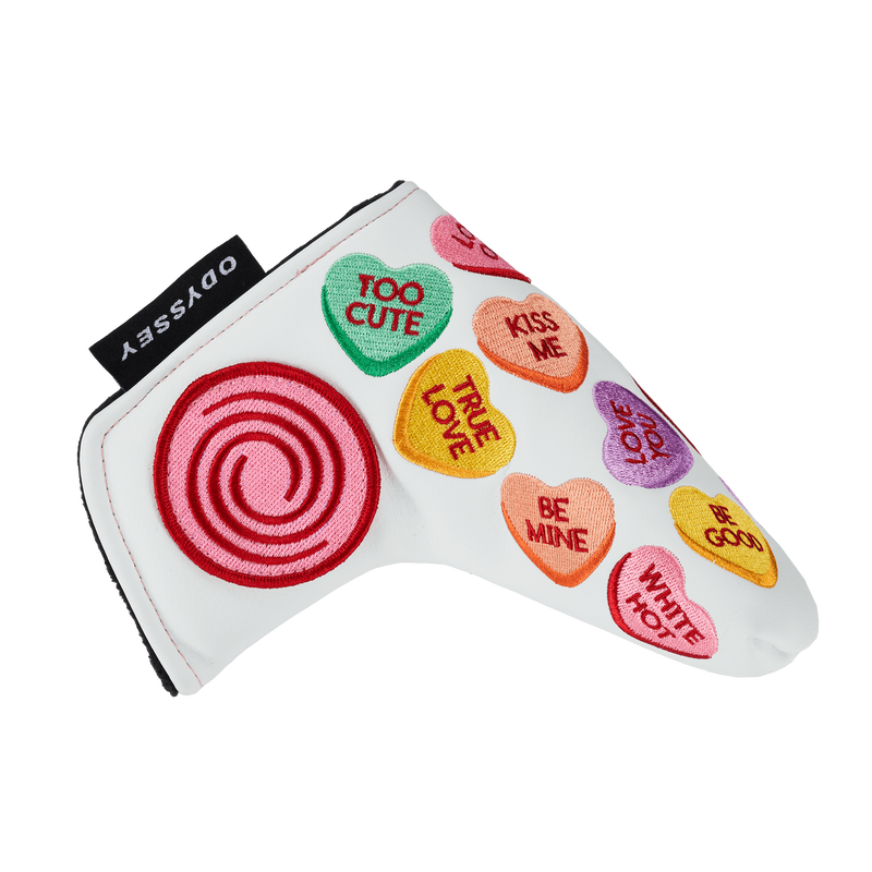 Limitierte Auflage Odyssey 'Valentine's Day' Blade Headcover - View 2