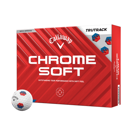 Chrome Soft TruTrack Golfb&auml;lle