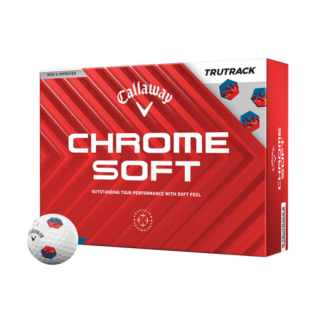 Chrome Soft TruTrack Golfbälle