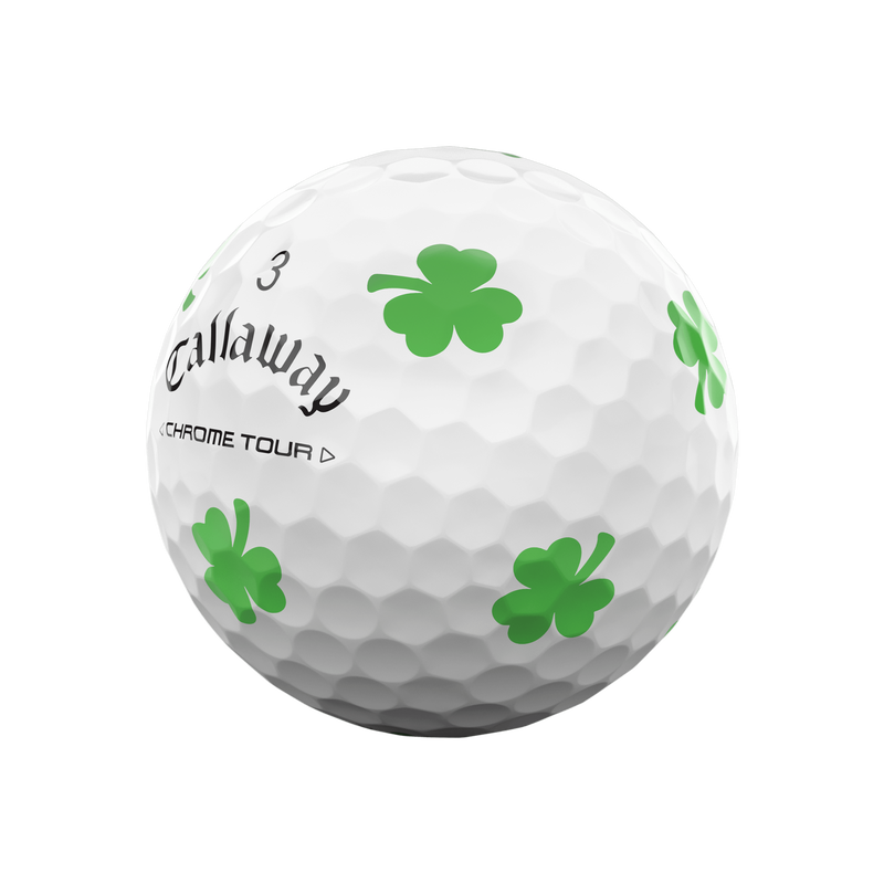 Limitierte Auflage Chrome Tour Luck of the Irish Golfb&auml;lle (Dutzend) - View 8
