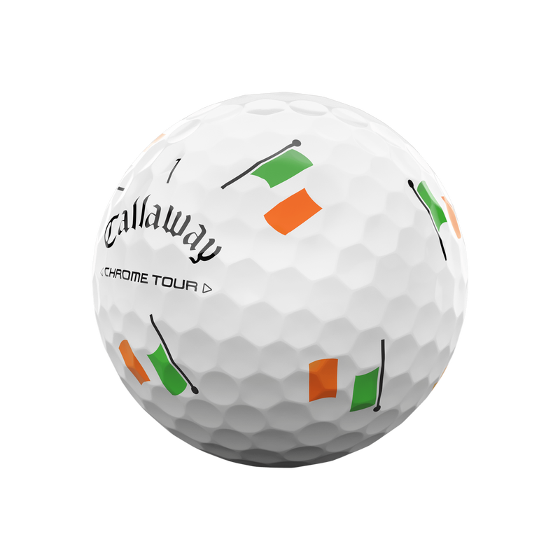 Limitierte Auflage Chrome Tour Luck of the Irish Golfb&auml;lle (Dutzend) - View 4