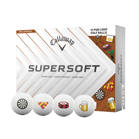 Limited Edition Supersoft Pub Golf Balls (Dozen)