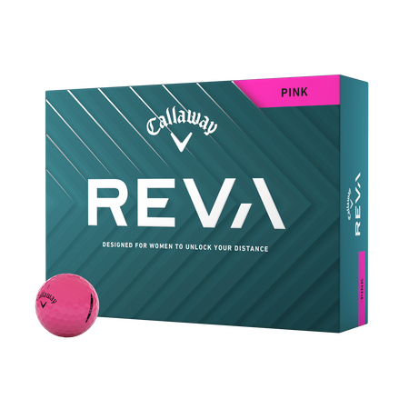 REVA Pink Golfbälle (Dutzend)