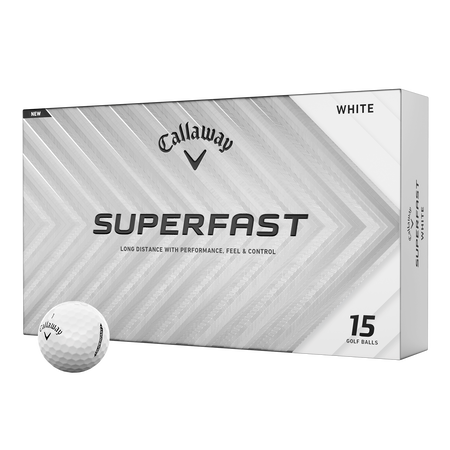 Superfast 15er-Pack Golfbälle
