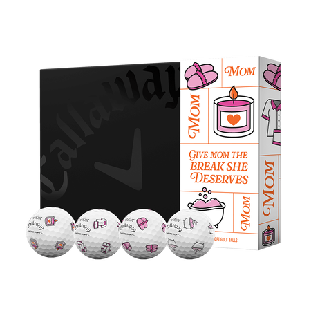 Limitierter Auflage Chrome Soft Mother's Day Golf Balls (Dozen)