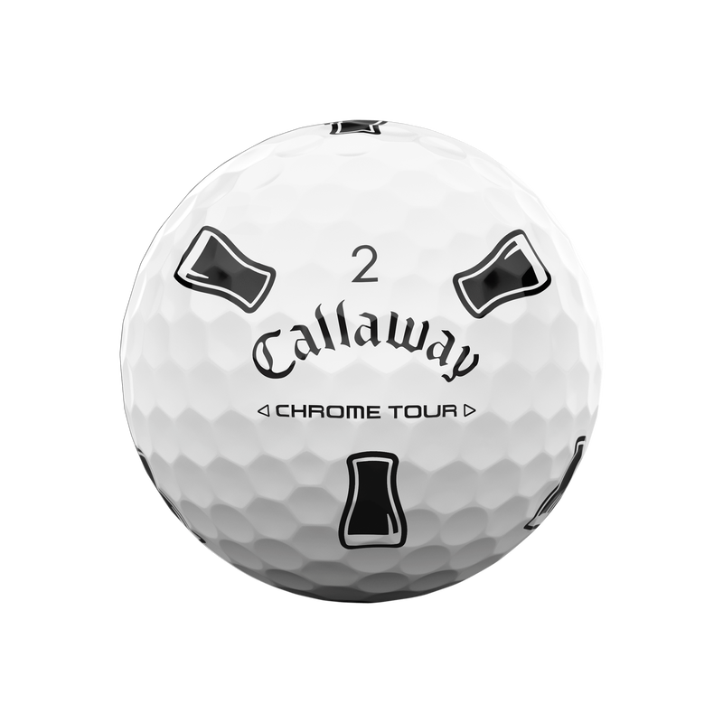 Limitierte Auflage Chrome Tour Luck of the Irish Golfbälle (Dutzend) - View 5