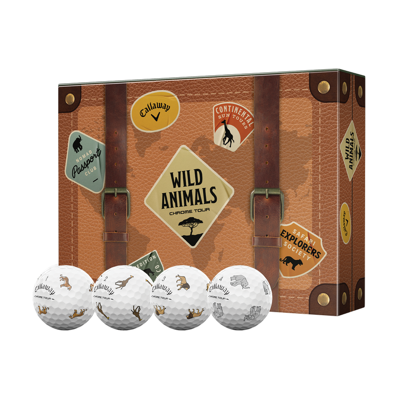 Limited Edition Chrome Tour Wild Animals (Dozen) - View 1