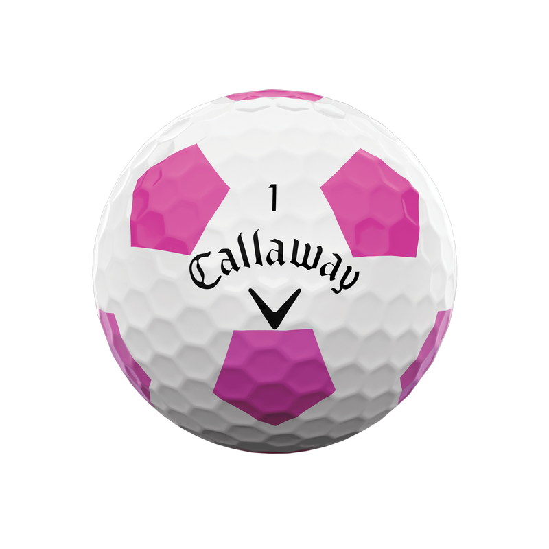 Limited Edition Chrome Soft Truvis Pink Golf Balls (Dozen) - View 2