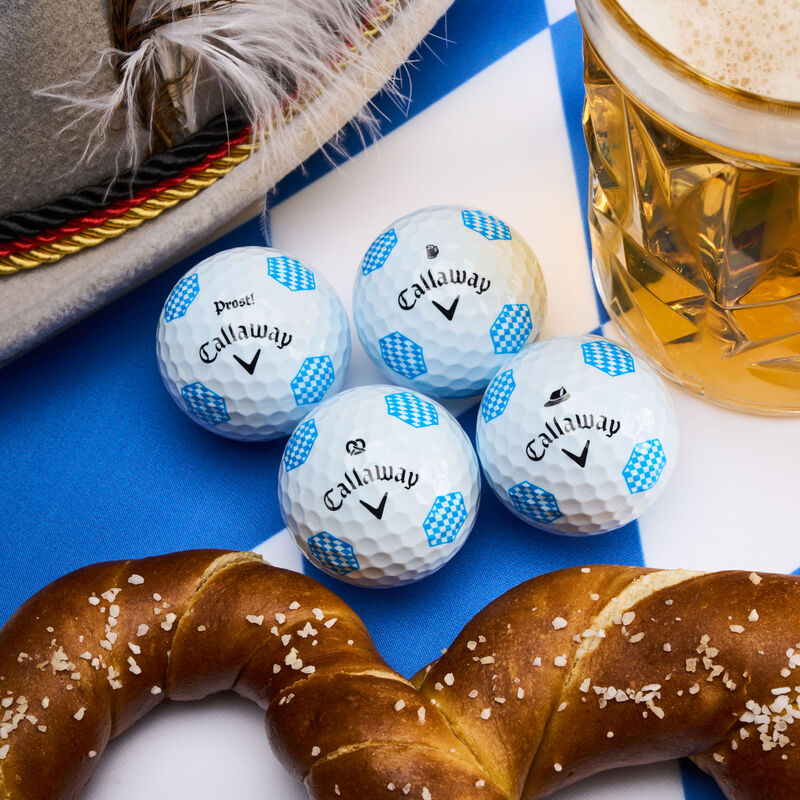 Limited Edition Chrome Tour Oktoberfest Golf Balls (Dozen) - View 3