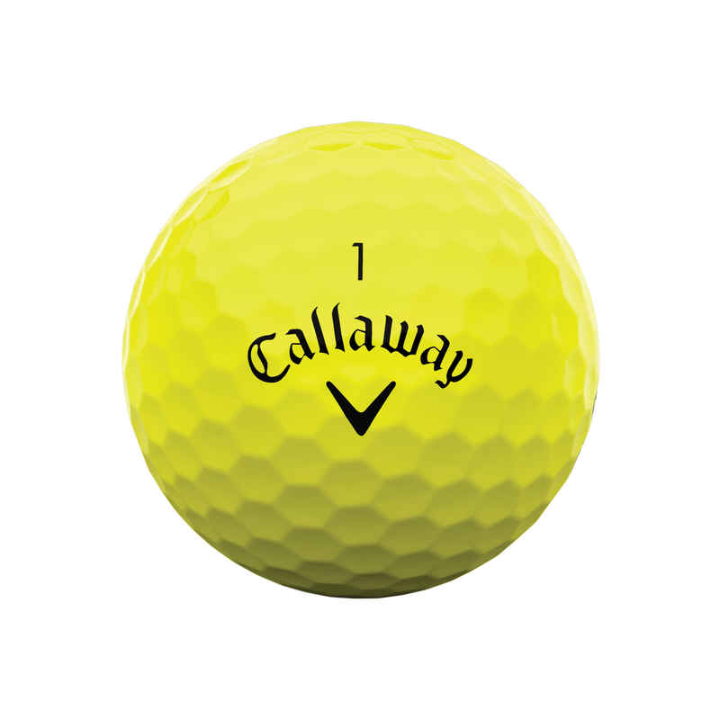 Warbird Distance+ Yellow Golf Balls - View 3