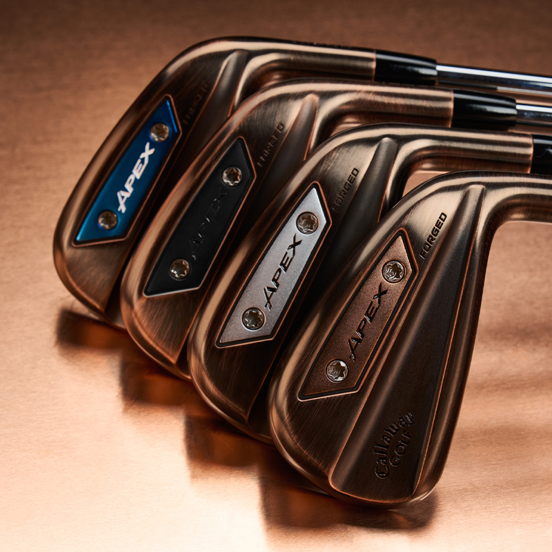 APEX Ai200 Brushed Copper Irons - View 2