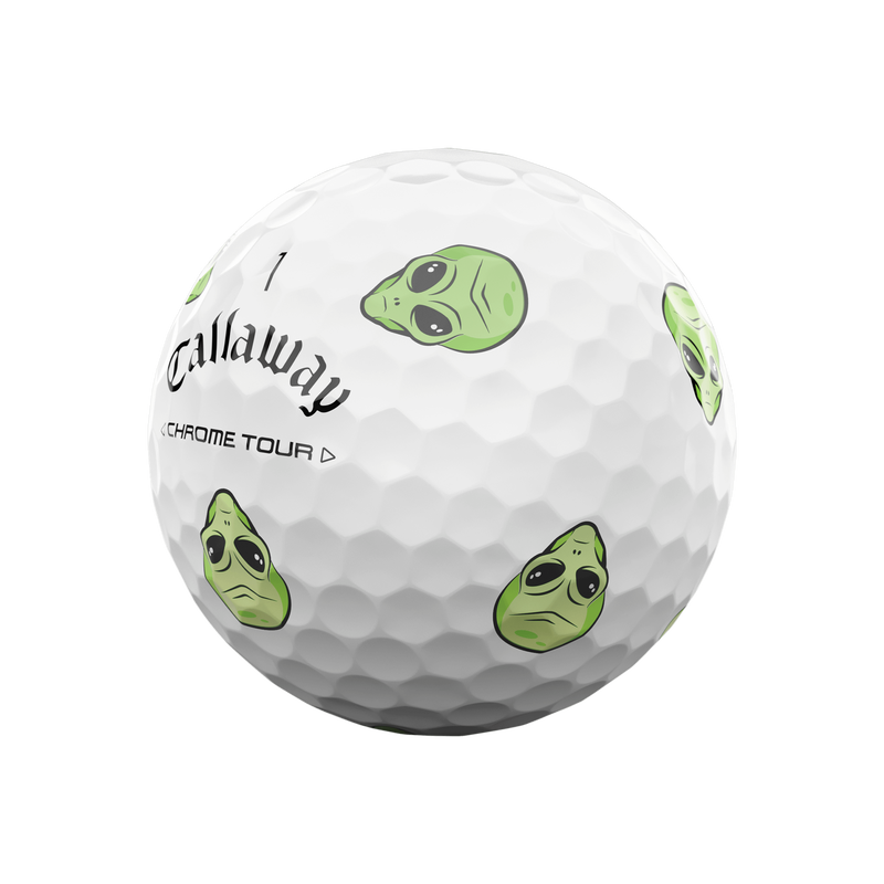 Limited Edition Chrome Tour Area 51 Balls (Dozen) - View 8