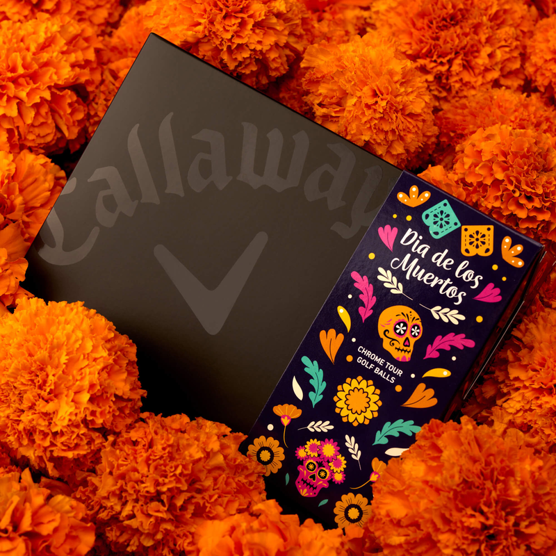 Limited Edition Chrome Tour Día de los Muertos Golf Balls (Dozen) - View 4