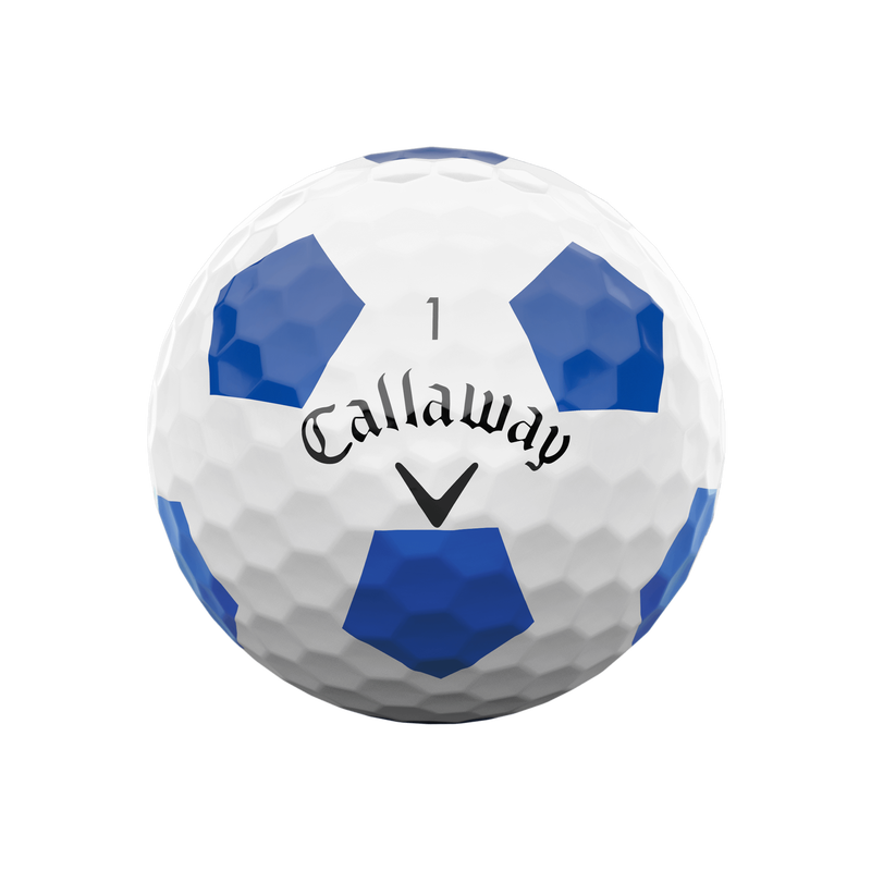 E•R•C Soft Truvis Blue Golf Balls - View 3
