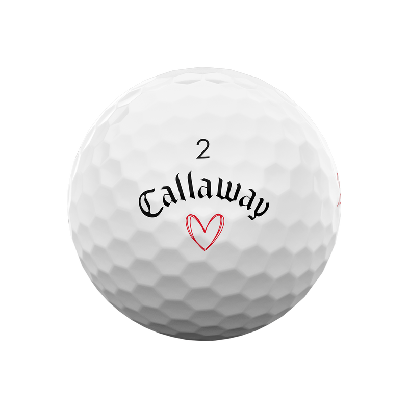 Limited Edition Supersoft Love Golf Balls (Dozen) - View 6