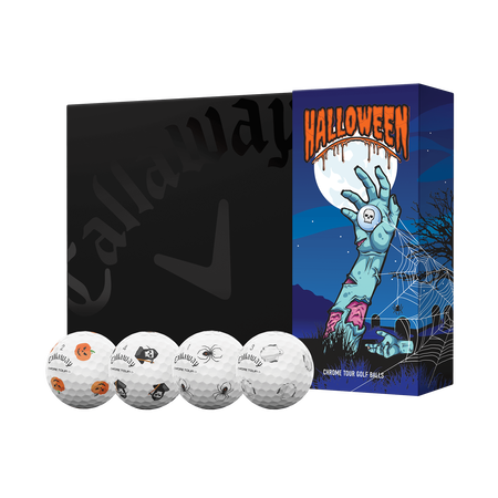 Limited Edition Chrome Tour Halloween Golf Balls (Dozen)