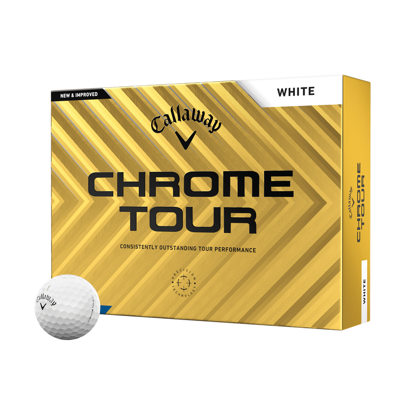 Chrome Tour Golf Balls - View 1