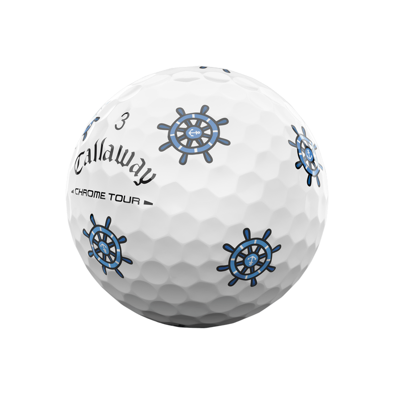 Limited Edition Chrome Tour Major Series: June Major Golf Balls (Dozen) - View 5