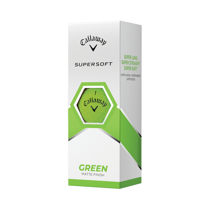 Callaway Supersoft Matte Green Golf Balls (Dozen) - View 4