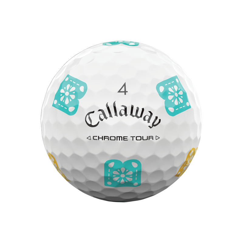 Limited Edition Chrome Tour Día de los Muertos Golf Balls (Dozen) - View 11