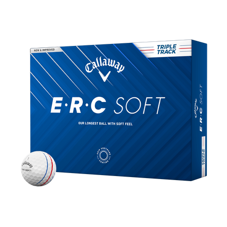 E&bull;R&bull;C Soft Triple Track Golf Balls