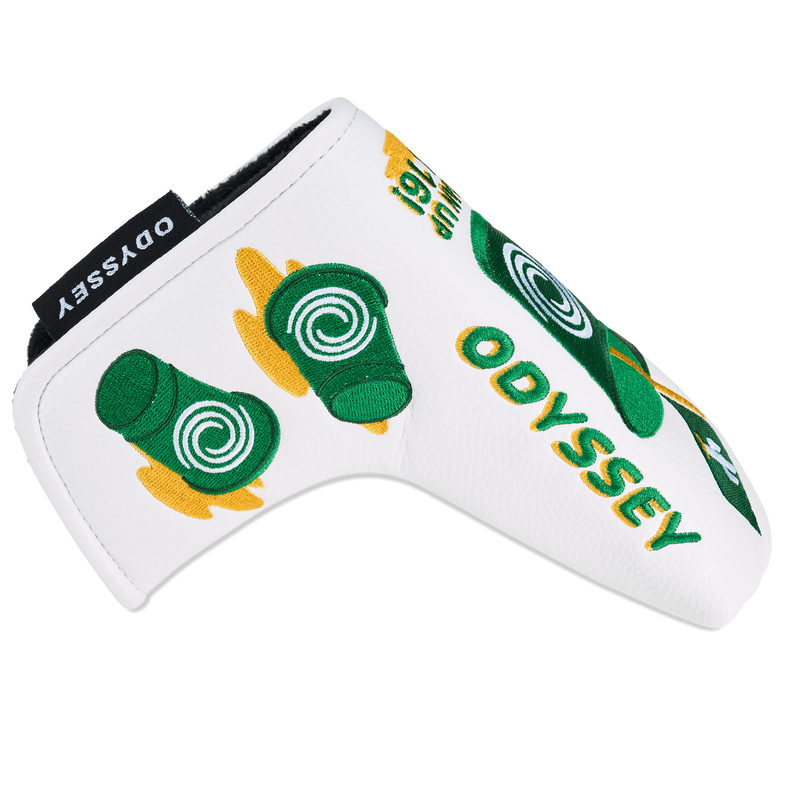 Limited Edition Odyssey Swirl Green Beer Cup Blade Headcover - View 3