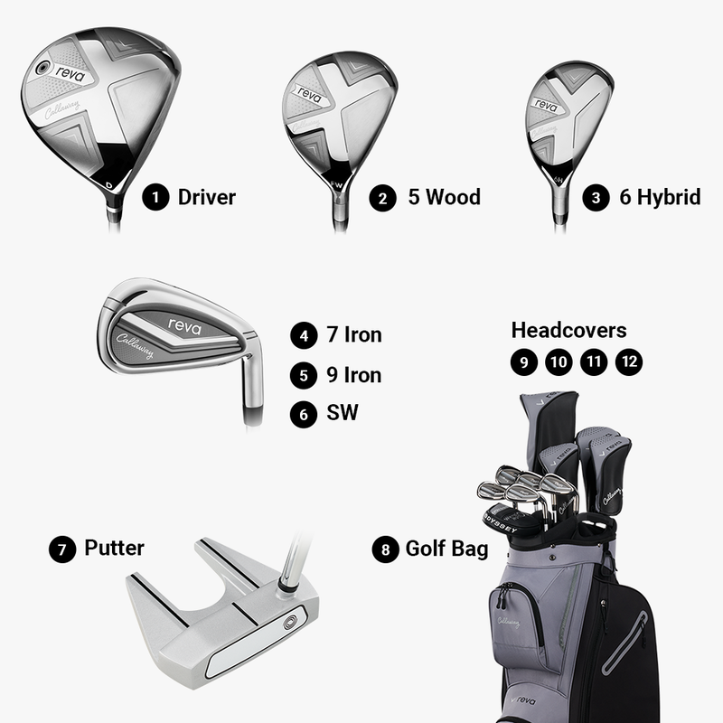 Women's Reva 8-Piece Complete Set - View 3