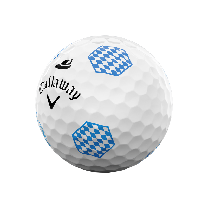 Limited Edition Chrome Tour Oktoberfest Golf Balls (Dozen) - View 4