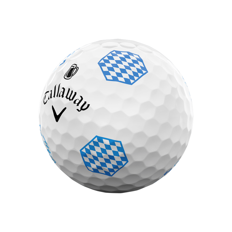 Limited Edition Chrome Tour Oktoberfest Golf Balls (Dozen) - View 2