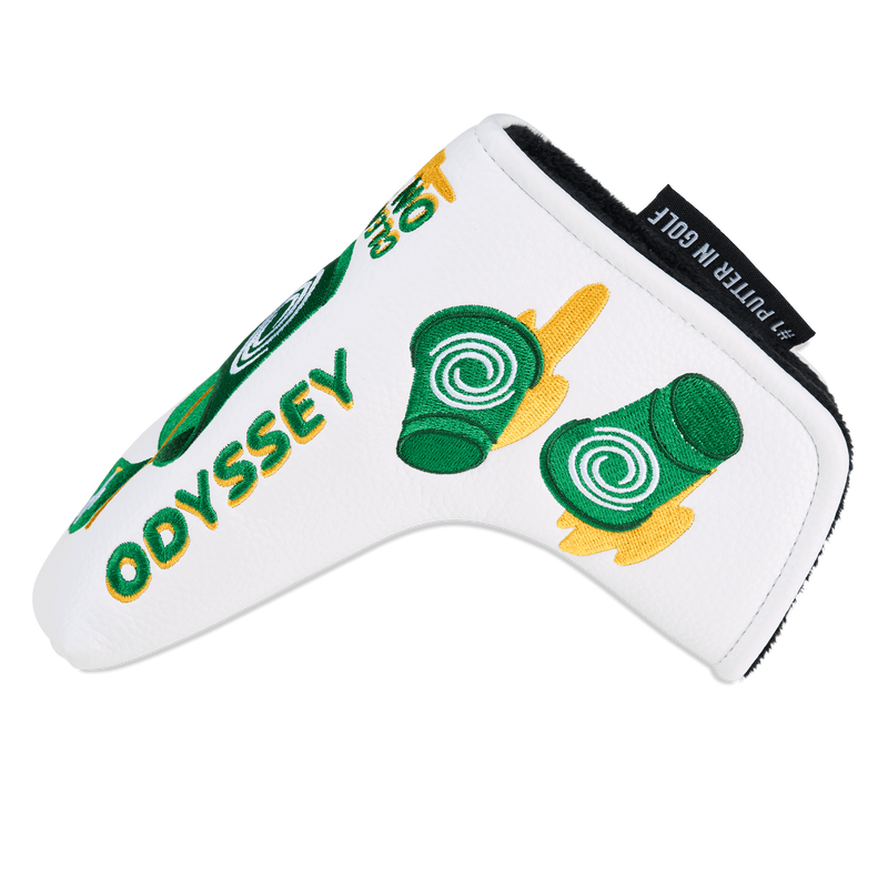 Limited Edition Odyssey Swirl Green Beer Cup Blade Headcover - View 2