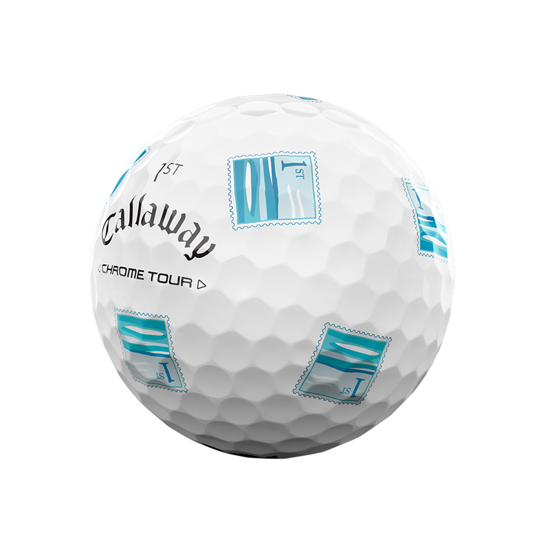 Limited Edition Chrome Tour Major Series: July Major Golf Balls (Dozen) - View 2