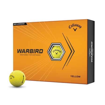 Warbird Yellow Golf Balls