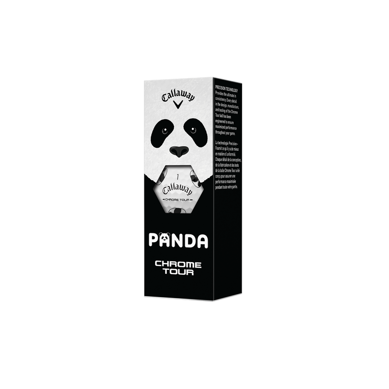 Limited Edition Chrome Tour Panda Golf Balls (Dozen) - View 7
