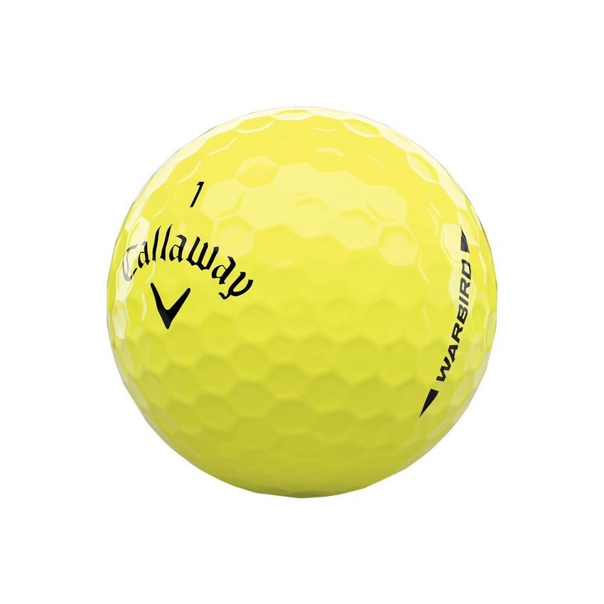 Warbird Yellow Golf Balls - View 4