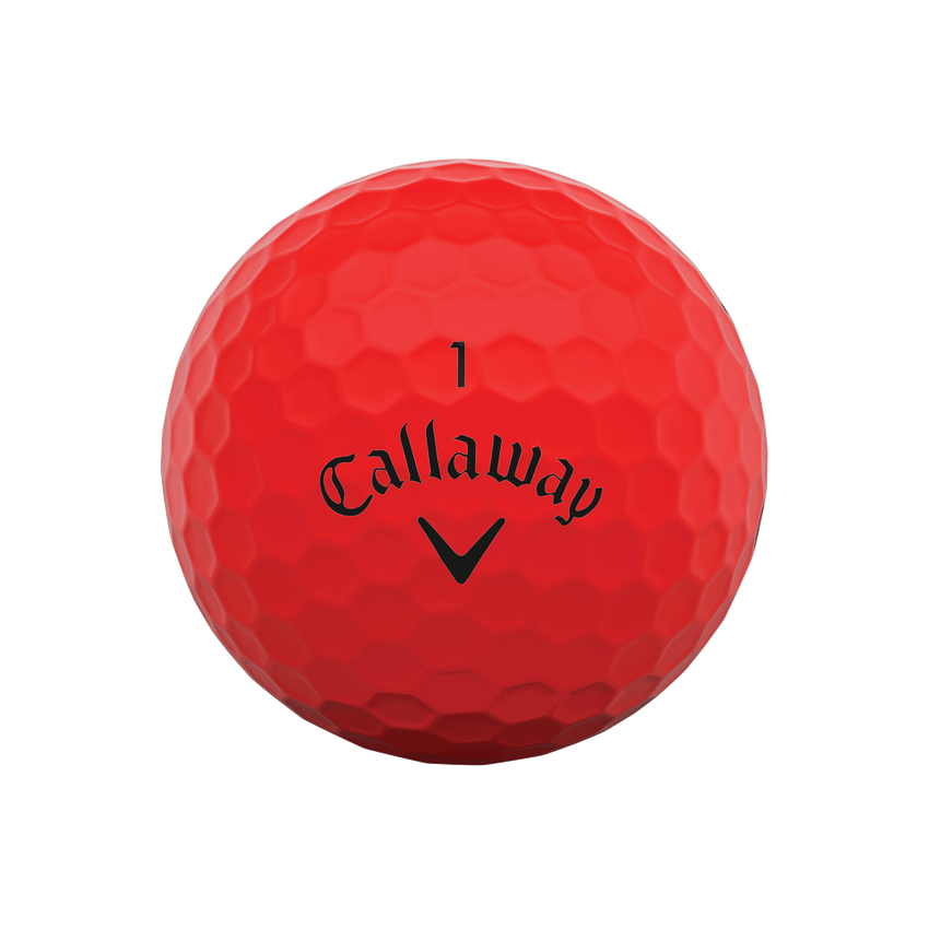 Callaway Supersoft Matte Red Golf Balls - View 3