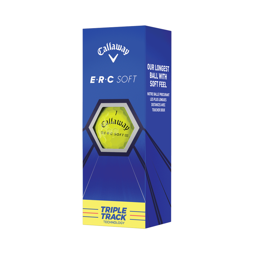 E•R•C Soft Yellow Golf Balls (Dozen) - View 2