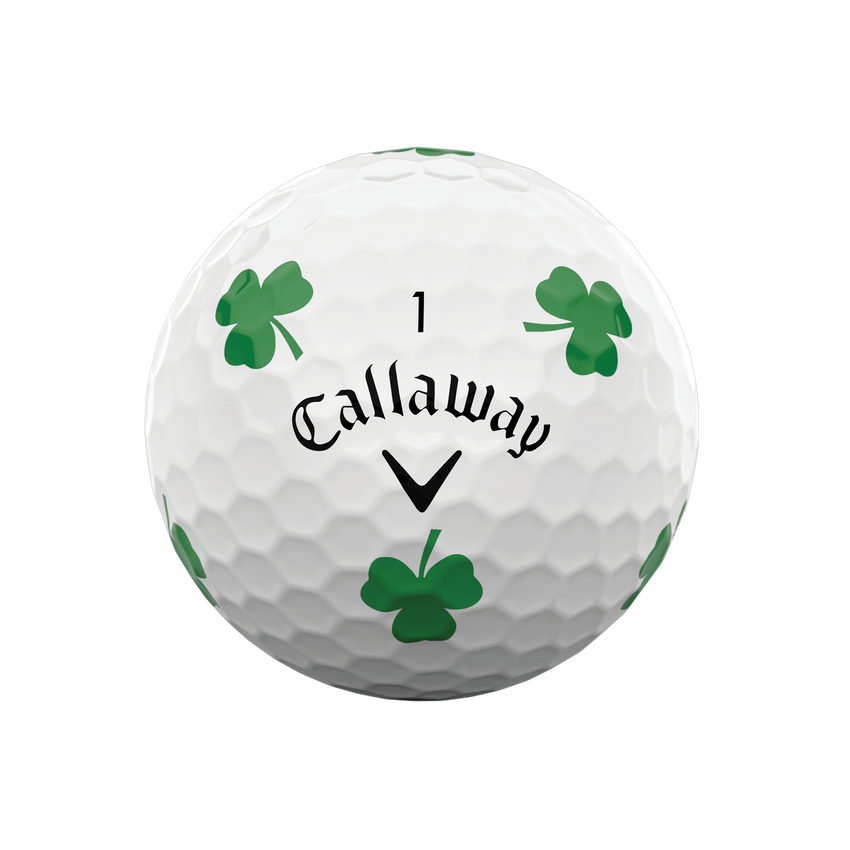 Chrome Soft Truvis Shamrock Golf Balls (Dozen) - View 3