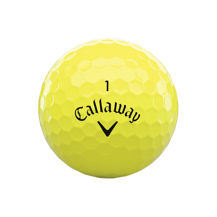 Warbird Yellow Golf Balls (Dozen) - View 3