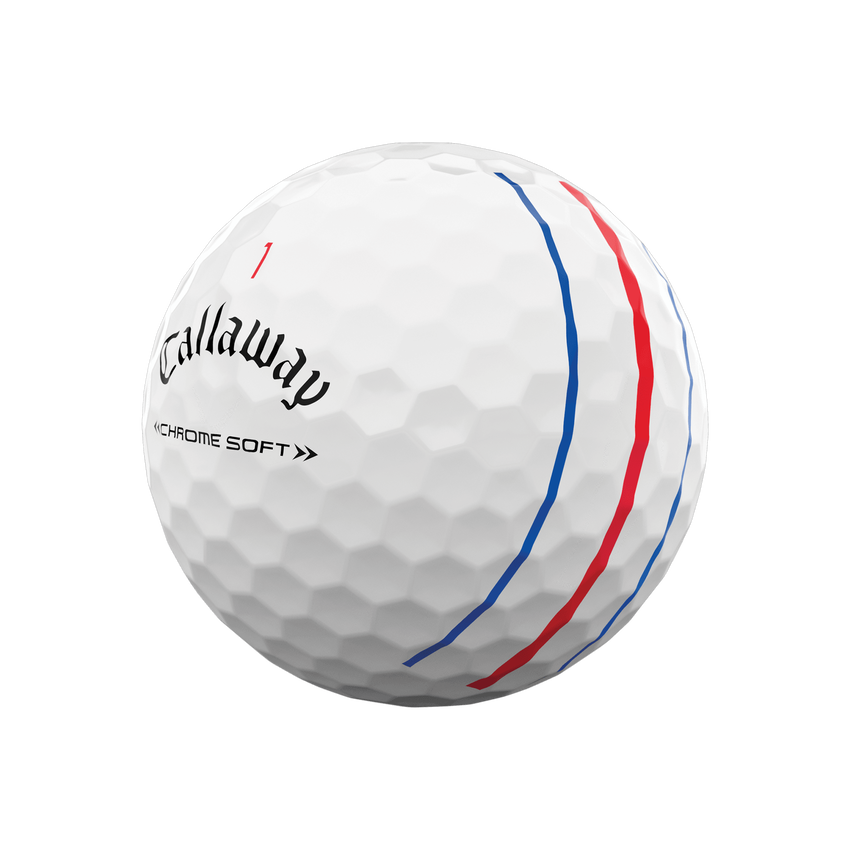Chrome Soft Triple Track Golf Balls (Dozen) - View 2