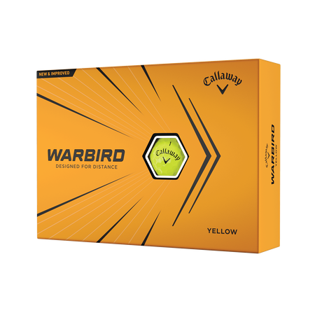 Warbird Yellow Golf Balls (Dozen)