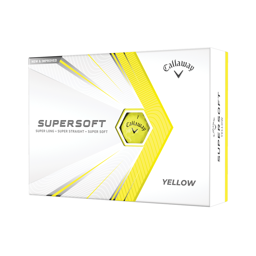 Callaway Supersoft Yellow Golf Balls (Dozen) - View 1