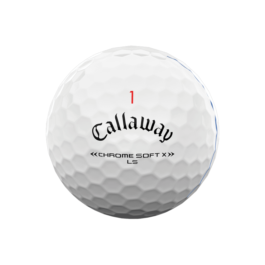Chrome Soft X LS Triple Track Golf Balls (Dozen) - View 3