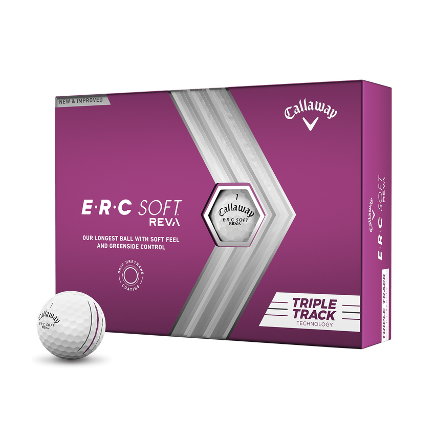 E•R•C Soft REVA Golf Balls (Dozen) - View 1