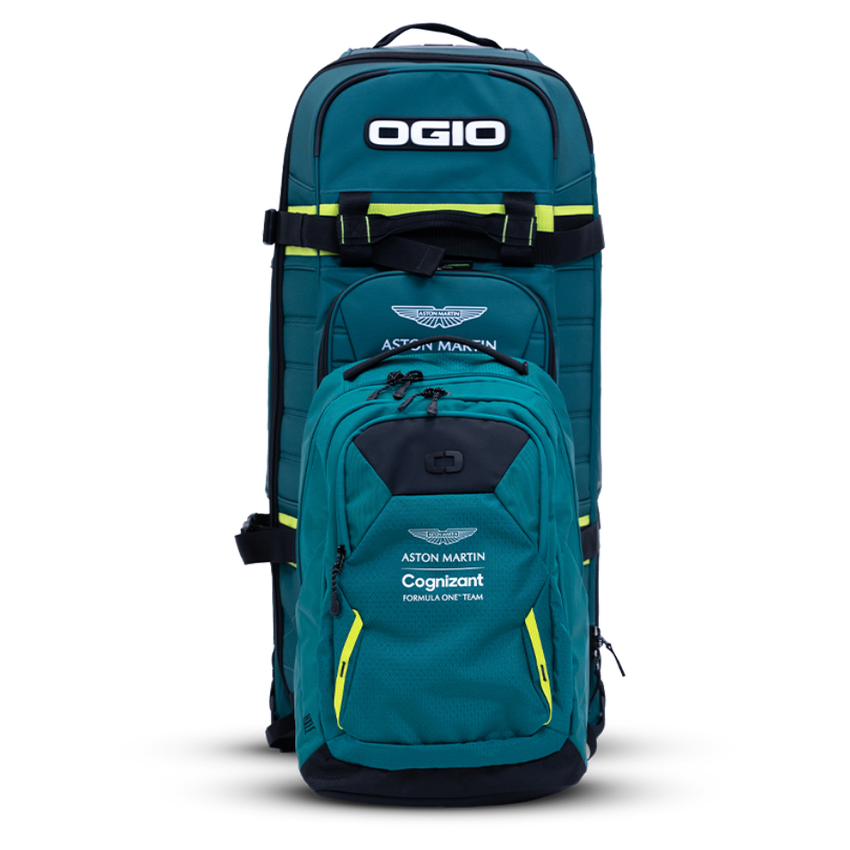 Aston Martin Aramco Cognizant F1 X Ogio Rig 9800 Travel Bag - View 9