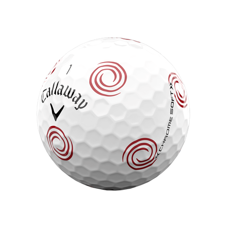 Limited Edition Chrome Soft Odyssey Golf Balls (Dozen)