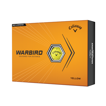 Warbird Yellow Golf Balls