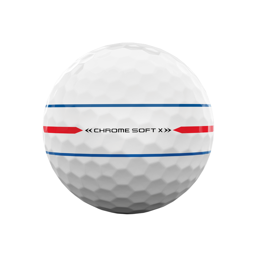 Limited Edition Chrome Soft X 360 Triple Track Golf Balls (Dozen) - View 4