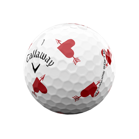 Chrome Soft Cupid Truvis Golf Balls (Dozen)