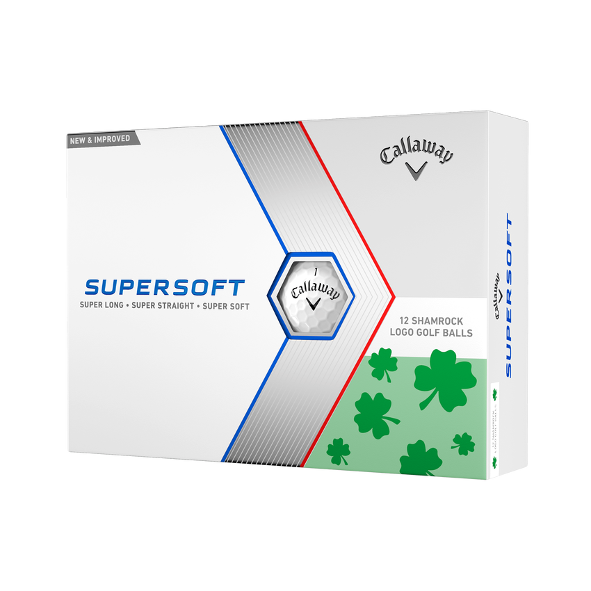 Callaway Supersoft Shamrock Golf Balls - View 1